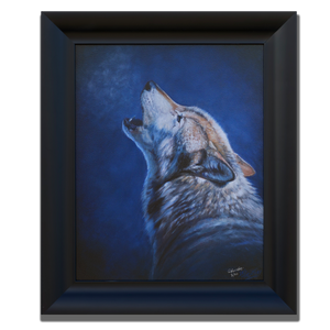 HOWLING WOLF (Framed)